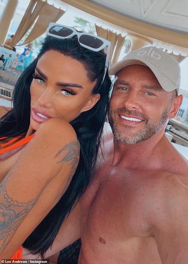 Katie, 47, has been married four times and engaged a total of nine times, most recently wedding entrepreneur Lee Andrews after a whirlwind one-week romance