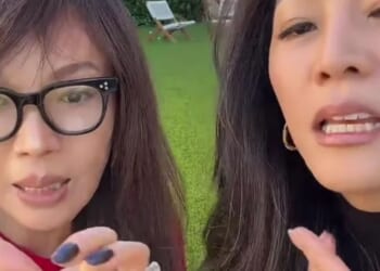 My mum's 74 but looks decades younger