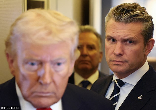 Hegseth said President Donald Trump will ultimately set the terms of Iran's defeat