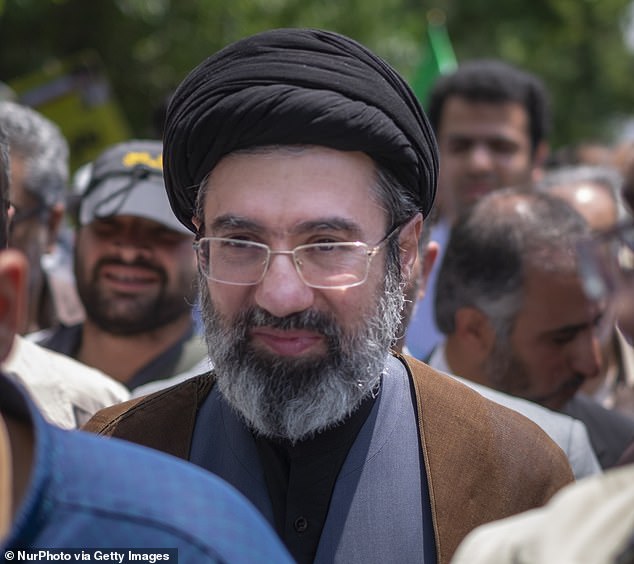 Mojtaba Khamenei, pictured in 2019, has not been seen in public since the beginning of the war