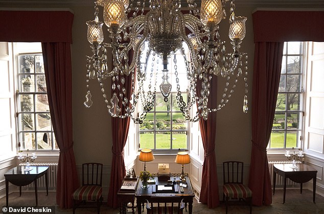 The tour will also take viewers into the Sitting Room, where the monarch went through paperwork, and hosted private audiences - as well as, occasionally, tuning into the horseracing on television