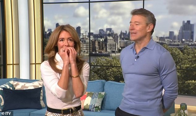 After an advert break at around 9.40am, the show did not return and the Good Morning Britain logo appeared on our TV screens – and Cat and Ben were there instead