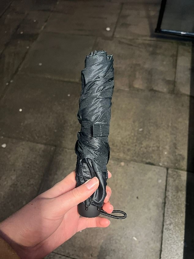 This tiny umbrella is perfect for chucking in your bag for day-to-day use