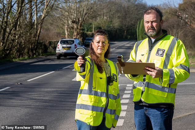 Matt and Sarah have spent hours monitoring traffic around their small village