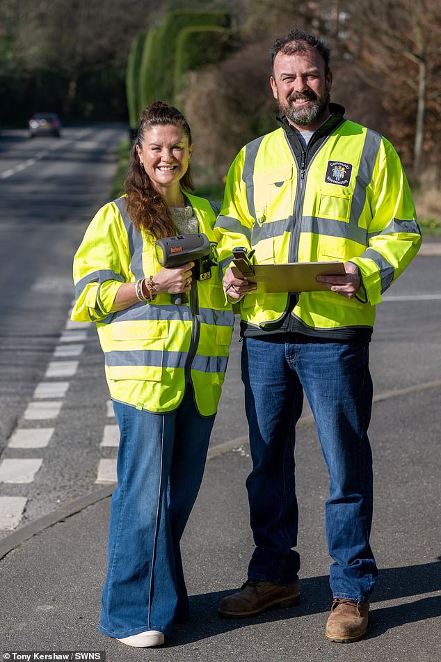 The couple (pictured), alongside councillor Naz Mian, have been working together weekly and they have been welcomed by the local community