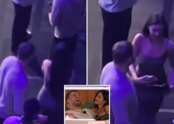 Love Island’s Curtis already getting close to new girl just weeks after Kyra split as they’re spotted at together