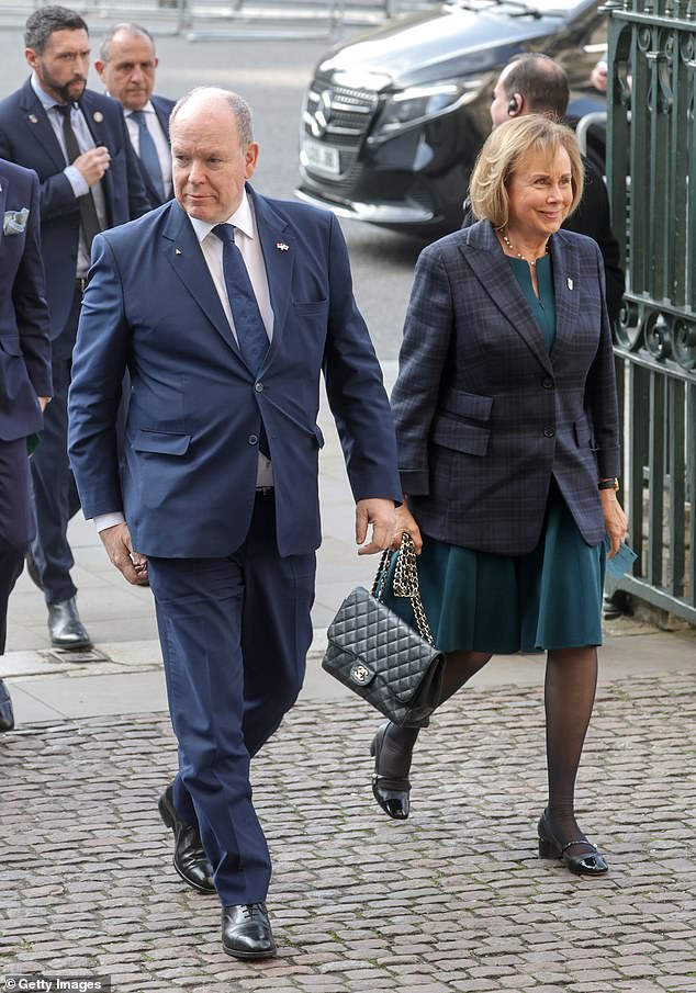 Prince Albert II of Monaco and Ambassador of Monaco to the United Kingdom, Evelyne Genta