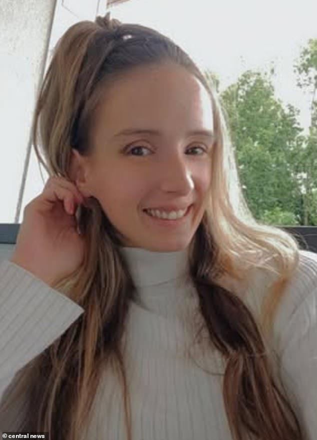 CCTV of the incident shown in court allegedly shows the defendants 'went over the top' (Pictured: Emma Dee Jackson)