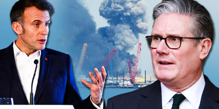 Humiliation for Starmer as France sends fleet to protect oil tankers