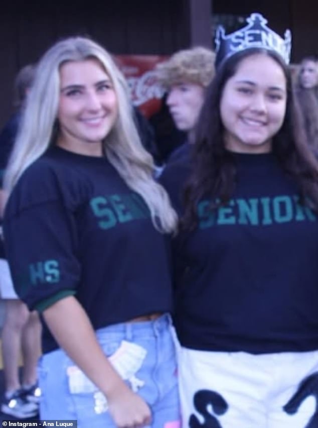 Ana Katherine Luque (left) and Ariana Cruz (right), both 18, were also arrested and charged