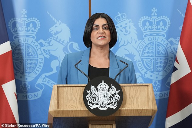 Home Secretary Shabana Mahmood announced new immigration policies, including the £40,000 hand-outs for failed asylum seeker families, last week