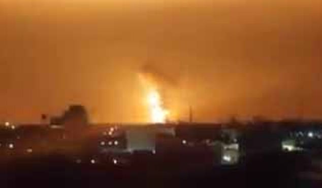 But massive airstrikes hit Tehran with explosions last night as the US President backtracked on his promise to end the war 'very soon'