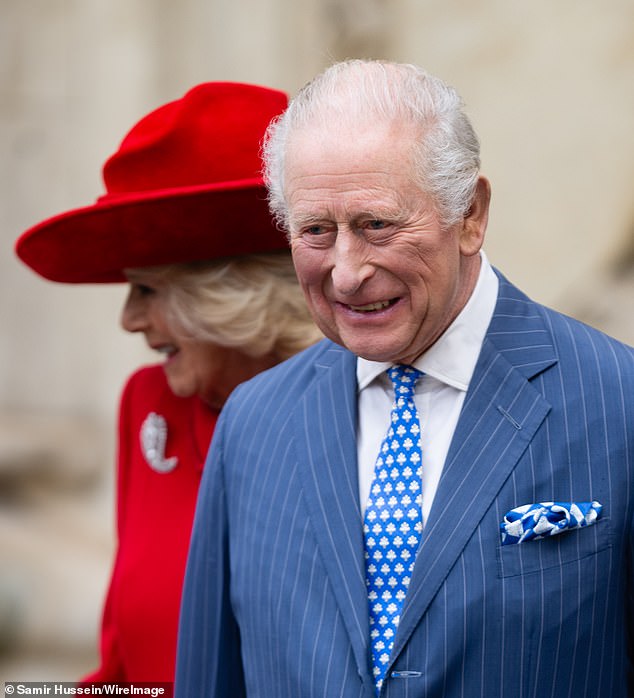 It came amid reports that Charles is set to discuss the thorny issue of his brother Andrew and his place in the order of succession with Commonwealth leaders later