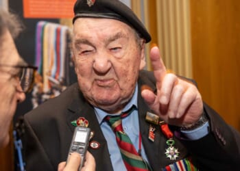 One of UK's last surviving D-Day heroes who miraculously escaped tank being blown up dies aged 101 as tributes pour in