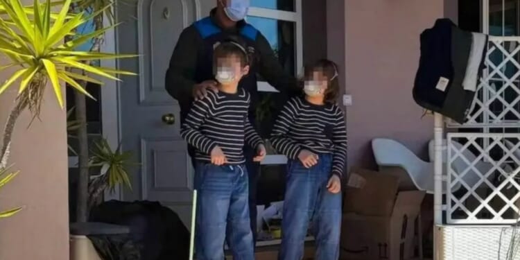 Parents on trial after three bow-legged & hunched kids, 8 to 10, found locked up for 4 YEARS since Covid wearing nappies