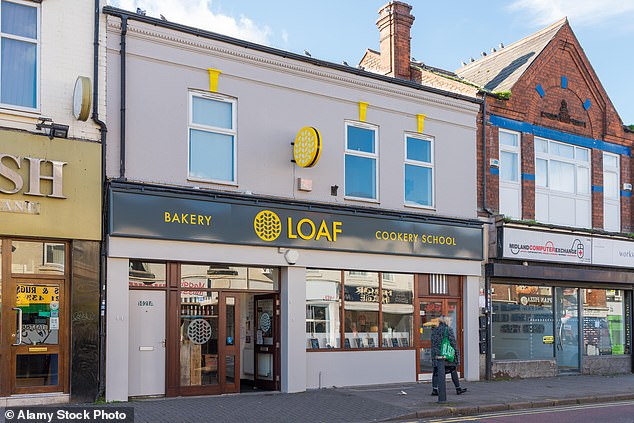 Buyers are eager to secure a place among Stirchley's award-winning breweries, artisan bakeries (pictured), and trendy new cafes and bars