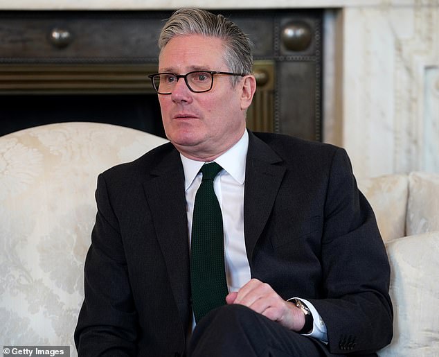 Sir Keir's attempts to switch the topic to the King's impending state visit also seem to have had limited impact during his conversation with the US President