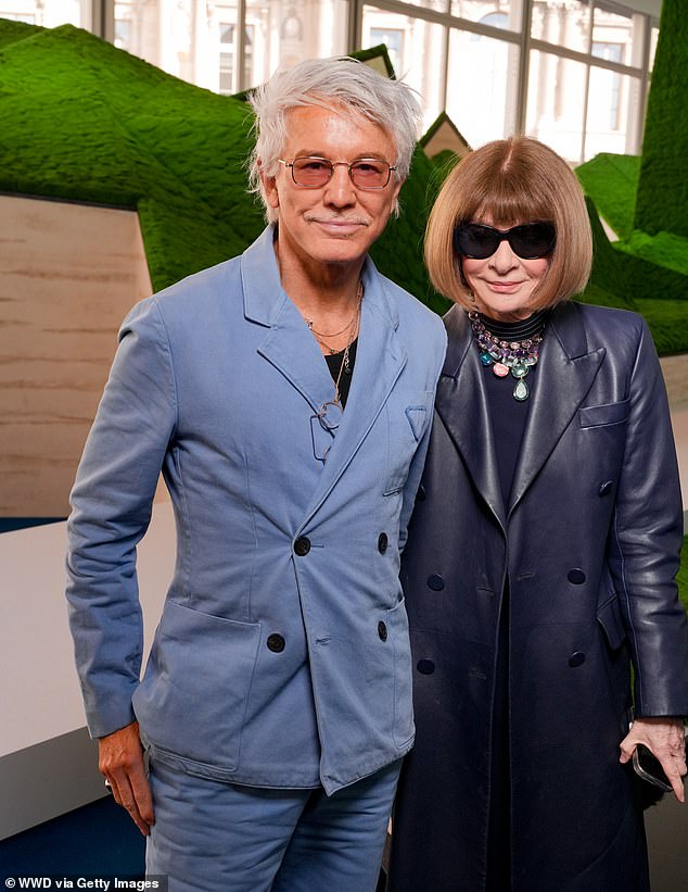 Baz Luhrmann and Anna Wintour attended the show together