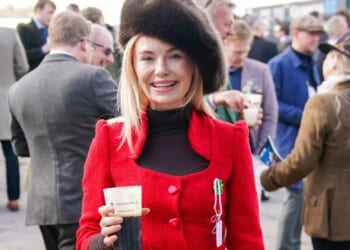 Cheltenham Festival 2026 revellers including Georgia Toffolo turn heads with eye-catching outfits on day one of racing