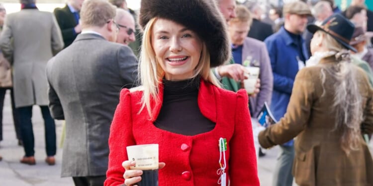Cheltenham Festival 2026 revellers including Georgia Toffolo turn heads with eye-catching outfits on day one of racing