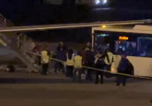 The players caught a flight out of Sydney to Kuala Lumpur and then onto the Middle East