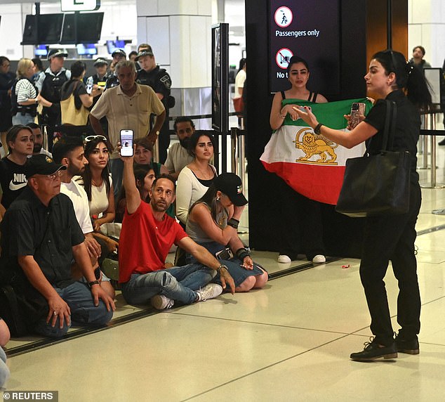 A messages, reportedly from one of the team mates, claimed they would not accept the visas as their families were being held 'hostage'