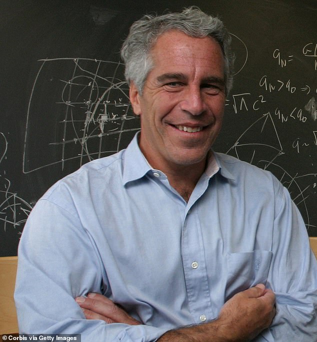 Newly released files reveal disgraced financier Jeffrey Epstein (pictured) and late actor Robert Redford made plans to meet in Santa Fe, New Mexico, in 2013