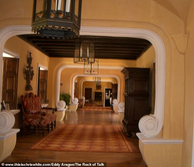 An interior shot of the main house on Zorro Ranch