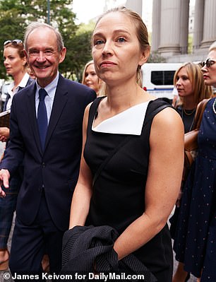 Her sister Annie has said she was 15 when flown to the property and directed by Epstein and Ghislaine Maxwell 'to take off all her clothes and get on a massage table'