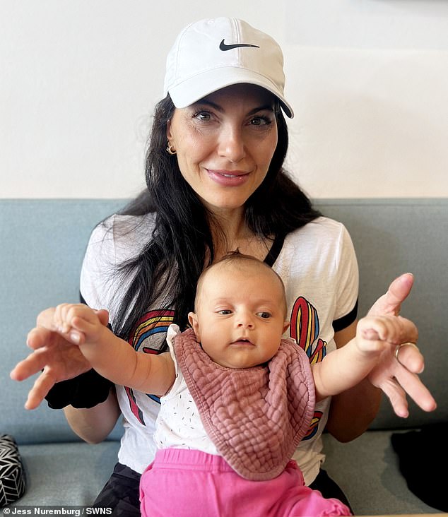 But Jess has welcomed the revelation, finding solace in the fact the she doesn't have to raise her daughter on her own