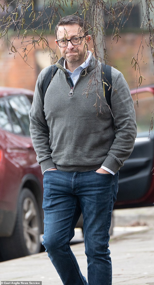 Neil Ford is said to have been throttled by his neighbour, Trevor Hollisey, during the dispute over use of a driveway