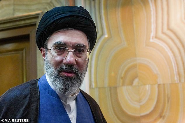Long before he took his father's mantle as the Supreme Leader of Iran, Mojtaba Khamenei (pictured) was involved in the merciless crackdown of the Iranian people in several major mass protests