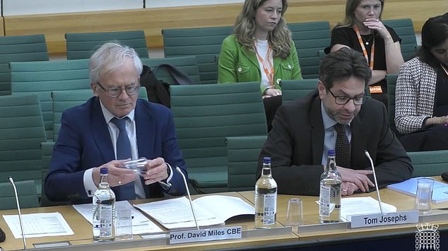 Giving evidence to MPs, the OBR's Prof David Miles said if oil and gas prices stay at current levels the headline CPI would likely stay a percentage point higher than predicted at the Spring Statement just last week