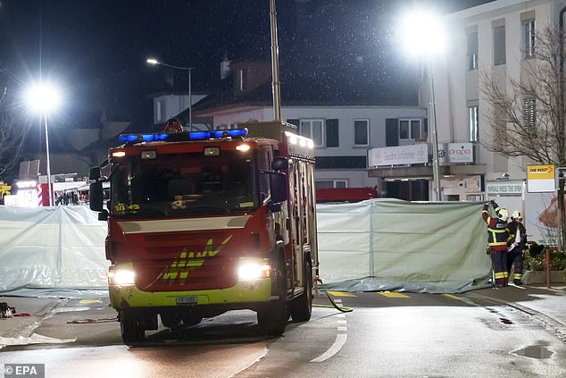 Several people have died and more are injured following a huge bus fire in Switzerland