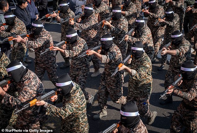 The censored report states that Iran favors targeted assassinations on government officials rather than large mass casualty attacks