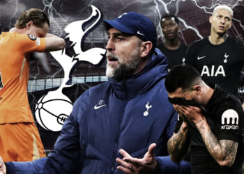 Igor Tudor on brink after fourth consecutive defeat as Tottenham manager admits 'everything is going wrong'