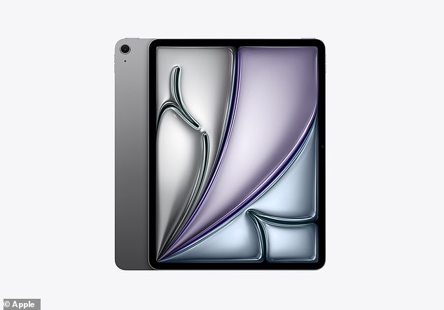 At least $5.3million was spent at the Apple Store alone, including 400 brand new iPads at $315,200