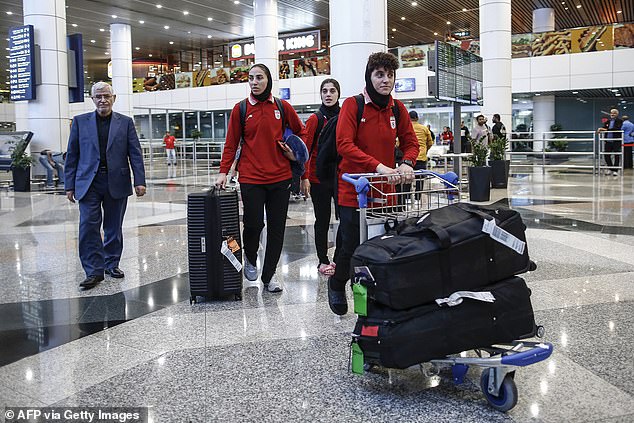 They are expected to catch a connecting flight to Turkey before being driven across the border to their war-torn home country, where they may (or may not) face punishment