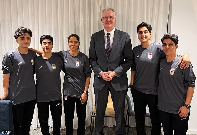 Tony Burke (centre) confirmed that the other women had been moved to a new location