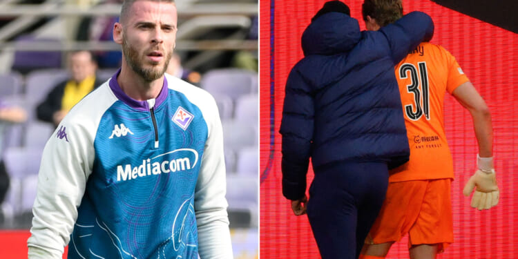 De Gea's incredible message to Antonin Kinsky after Spurs goalie's horrific 15 minutes against Atletico