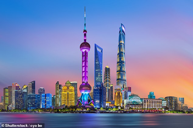 Shanghai, the financial and business hub of China, comes in second place