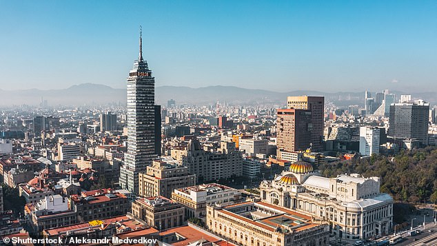 Mexico City, the capital of Mexico, takes spot number seven on the list
