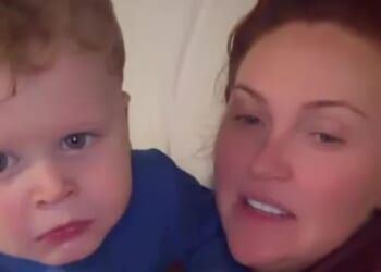 Charlotte Dawson's son Jude, 2, rushed to hospital and put on oxygen as star reveals 'scary' A&E visit