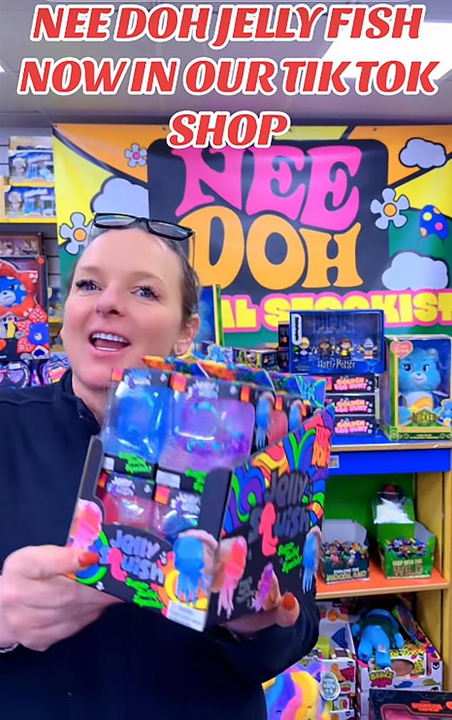 Among the shop¿s most popular products is NeeDoh, a squishy sensory toy that has become a viral hit online