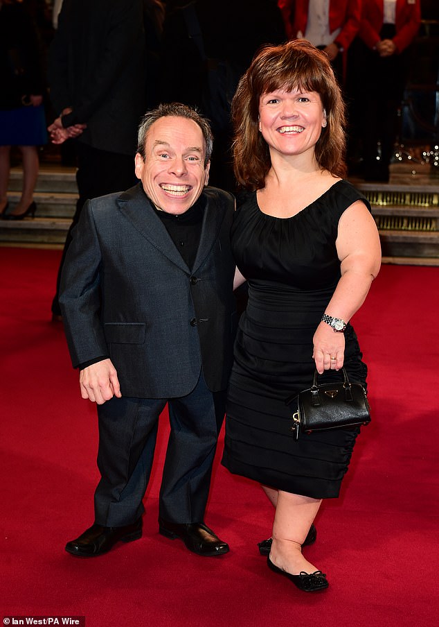 Warwick shares his two children with his late wife Samantha, who died in 2024 as a result of a cardiac arrest following complications from an essential surgery (pictured in 2015)