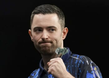 Luke Humphries admits he had 'a lot riding' on losing horse as he parties at Cheltenham with rival Luke Littler