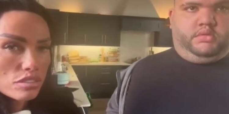 Katie Price reveals Harvey has smashed up her car and cracked windscreen after getting distressed by bumpy road