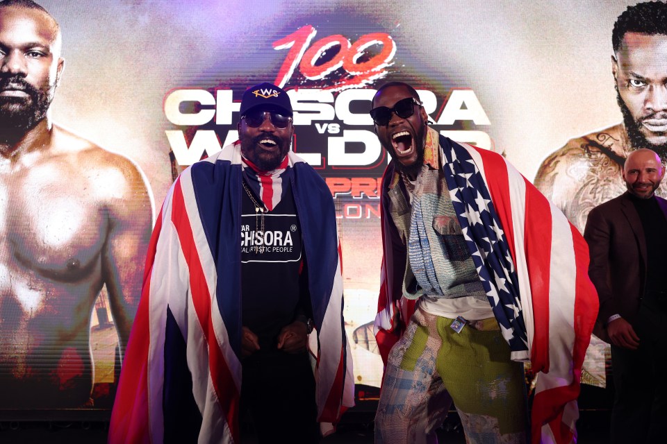 Chisora v Wilder - Press Conference