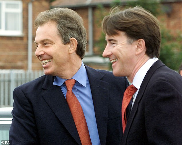 The email was sent by Lord Mandelson to No10 little more than a year after he had resigned from Sir Tony's New Labour government for a second time