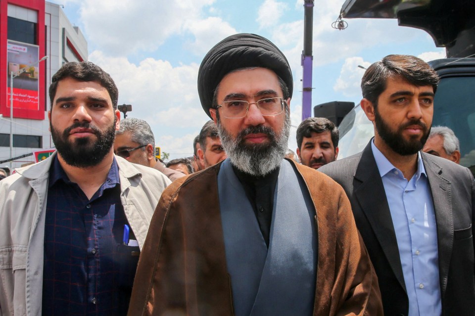 Mojtaba Khamenei, the son of Iran's Supreme Leader, attends a rally in Tehran, Iran.